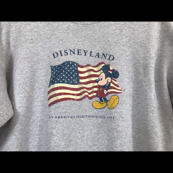 Disneyland Patriotic Mickey Mouse Sweatshirt - Picture 2 of 4